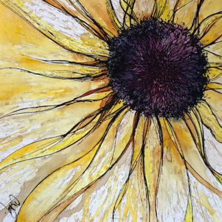 Ukraine Fundraiser - Paint Sunflower